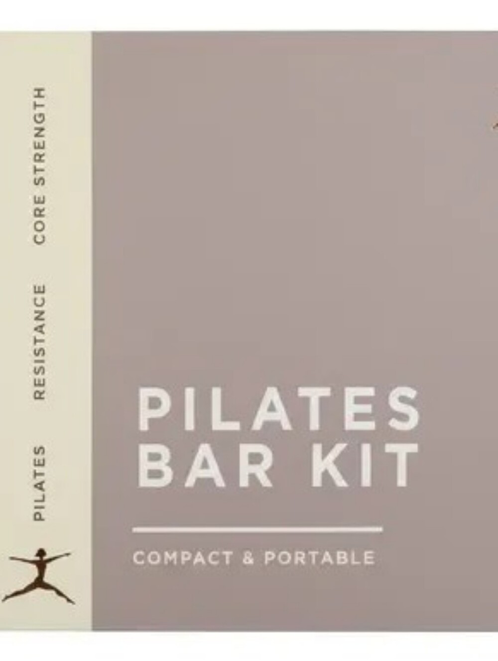Pilates Bar Kit - Taupe & Cream